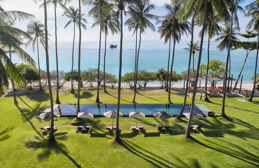 Beach Club By Haadtien Ko Tao Luaran gambar