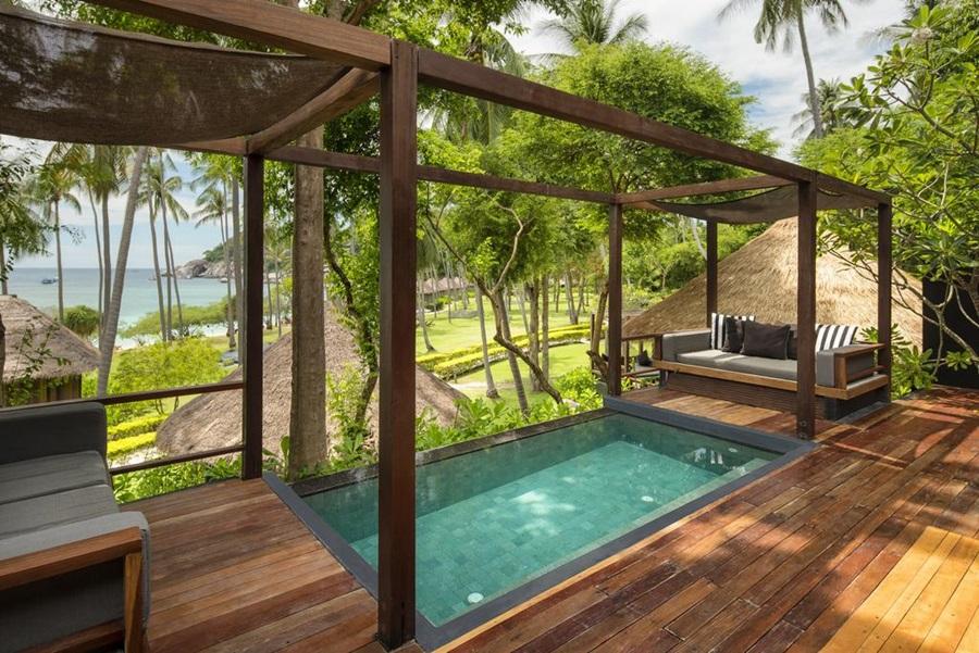 Beach Club By Haadtien Ko Tao Luaran gambar