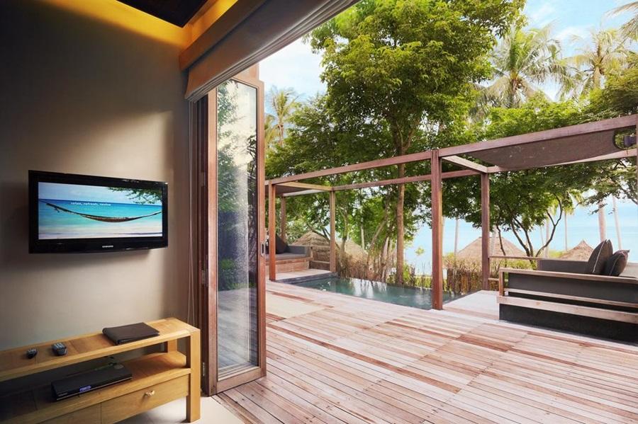 Beach Club By Haadtien Ko Tao Luaran gambar